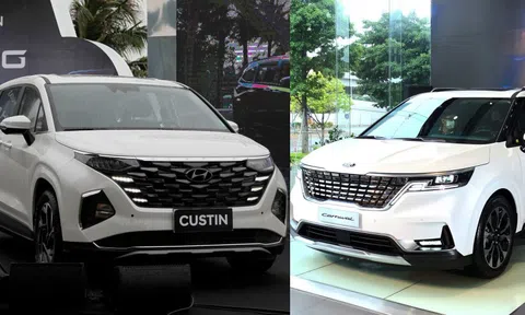Hyundai Custin và KIA Carnival: Đại chiến MPV 7 chỗ thương hiệu Hàn Quốc tại Việt Nam